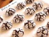 Biscuits craquelés au Chocolat par Jenna #bis - Popekane ciasteczka #bis