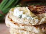 Naans au fromages
