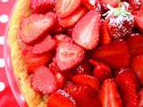 Tarte aux fraises de Carpentras