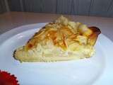 Tarte amandine aux poires sans oeufs