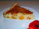 Tarte au riz et aux abricots