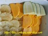 Gratin Pommes de Terre, Courge Butternut et Courgettes à la Mozzarella