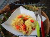 Roulades de Chou au Curry et aux Légumes- Afrique du Sud