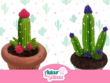 Cupcake cactus simple et rapide