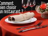Comment bien choisir un restaurant