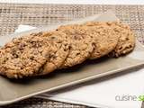Cookies chocolat noisettes sans gluten ni lactose