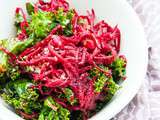 Détox : salade de chou kale, betterave et grenade