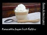Panacotta façon Irish Coffee