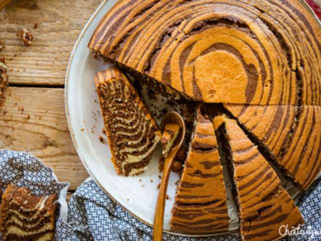 Recettes De Zebra Cake Et Chocolat