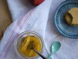 Nectarines au sirop de verveine + Biscuits vanillés