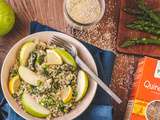 Salade printanière au quinoa et asperge verte