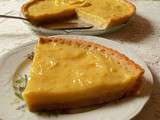 Tarte au citron, pâte à l’amande (Vegan)