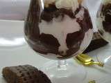 Crème dessert au chocolat(ma dernière recette sur mon blog)