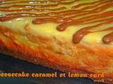 Prochaine recette  Cheesecake caramel et lemon curd 