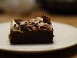 Brownies au chocolat et aux guimauves - Rocky road brownies