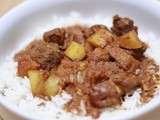 Curry de bœuf aux pommes de terre - Beef Curry with potatoes