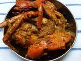Koli kekda rassa – curry de crabe, façon koli – koli crab curry