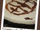 Cheesecake Philadelphia sur couche d´Oreos et ganache chocolat d´après SandeeA - Cheesecake Philadelphia sobre capa de Oreos y ganaché de chocolate (imitando muy mal SandeeA)