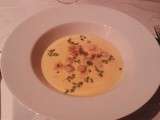 Crème de Butternut aux noix de Saint-Jacques