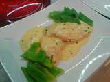 Poulet sauce au safran et au cerfeuil