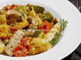 Cuisine acido-basique : poulet aux légumes à basse température
