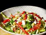 Cuisine alcaline : salade morvandelle de légumes et légumineuses