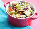 Salade au 9 légumes et sa sauce épicée au jus d’agrumes