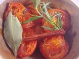 Tajine de tomates à la cannelle et au miel