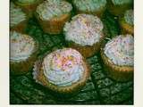 Cupcakes rhubarbe-coco