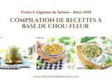 {Fruits et Légumes de Saison} Compilation de Recettes à Base de Chou-Fleur
