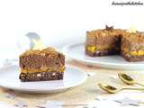 Gâteau Croustillant Fondant Chocolat & Mangue