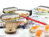 Onigirazu {Sandwich Japonais} Saumon et Avocat