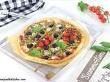 Pizza Express de Printemps {Asperges, Thon, Tomates et Mozzarella}