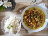 Curry de fruits de mer au lait de coco