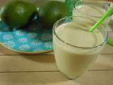 Milk-shake à l’avocat et au citron vert