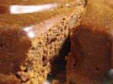 Gâteau chocolat-praliné…. mariage gourmand-fondant