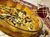 Croustillant de courgettes au camembert