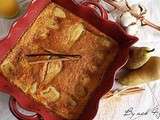 Flan aux poires au lait de riz