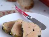 Foie gras à l'Armagnac et cacao façon médaillon {Concours inside}
