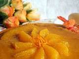 Gâteau de patate douce à l’orange, rhum et cannelle
