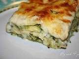 Lasagnes à la courgette et au chèvre