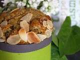 Muffin vegan courgette amande