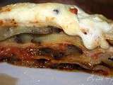 Opération lasagne maison: Lasagnes d’aubergines à la mozzarella