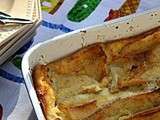 Pour le goûter du pain perdu, cuisson au four