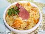 Risotto au potimarron