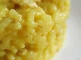 Risotto de poulet au safran