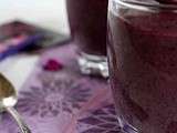 Smoothie aux myrtilles