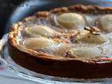 Tarte aux poires comme une crème catalane