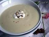 Velouté de céleri aux noisettes