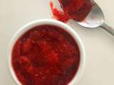 Confiture fraises chia